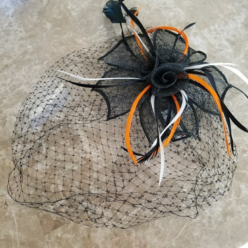 🎃 Costume hat, Halloween with comb